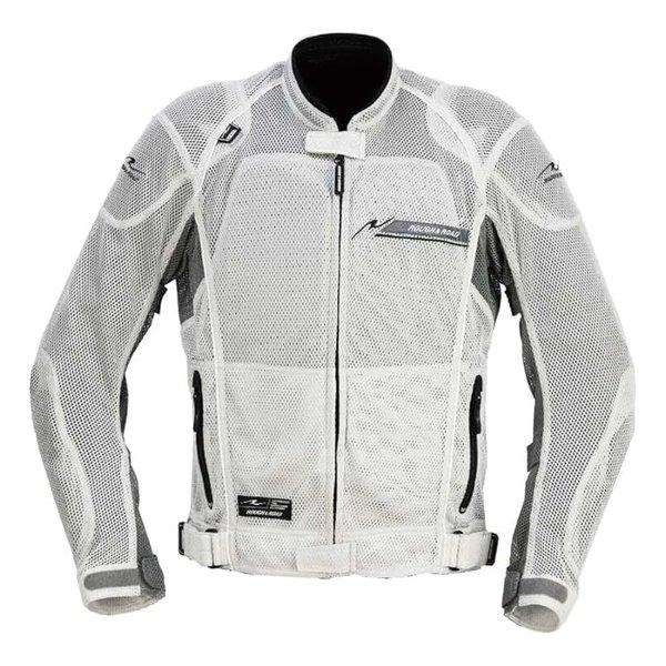 ROUGH&amp;ROAD ラフアンドロード ダイレクトエアメッシュジャケットFP プラチナシルバー/ガン...