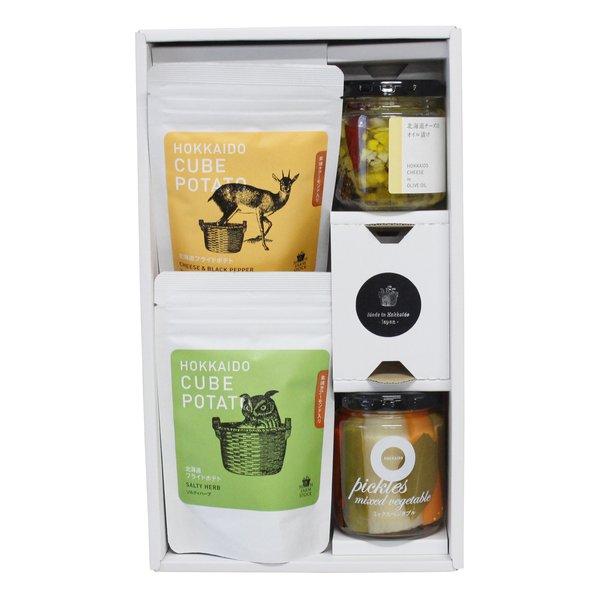 白亜ダイシン（ハクアダイシン） ノースファームストックおつまみセット 4種セット ZOA511836...