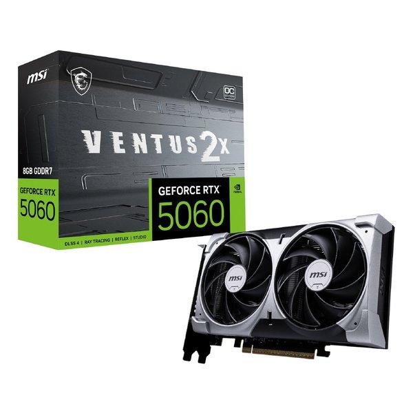 MSI エムエスアイ GeForce RTX 5060 8G VENTUS 2X OC グラフィック...