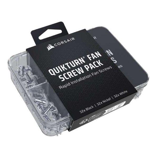 CORSAIR コルセア QuikTurn Fan Screw Pack 96pc Black/Ni...