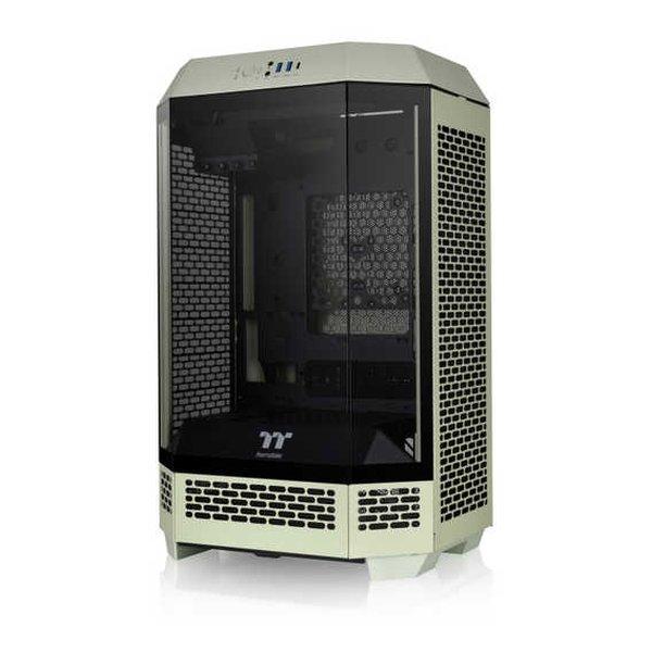 thermaltake サーマルテイク The Tower 300 Matcha Green 3面強...