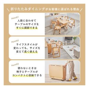 萩原 ハギハラ バタフライダイニング5点セット...の詳細画像2