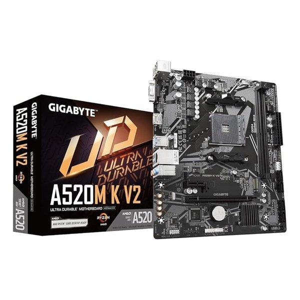 GIGABYTE ギガバイト マザーボード Micro ATX/AMD A520/AM4/M.2/D...