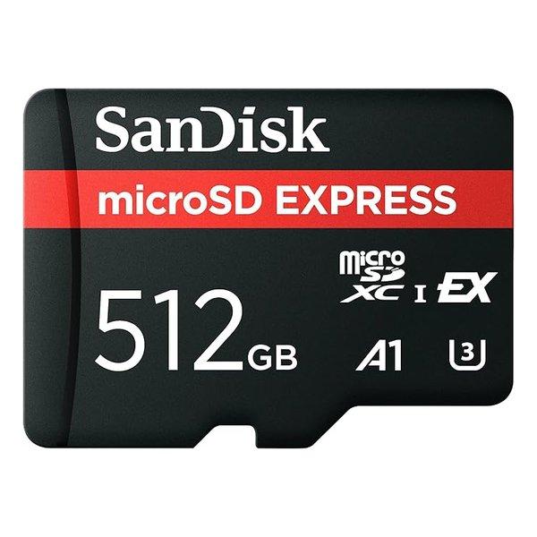 SANDISK サンディスク microSD Express 512GB PCIe NVMe UHS...