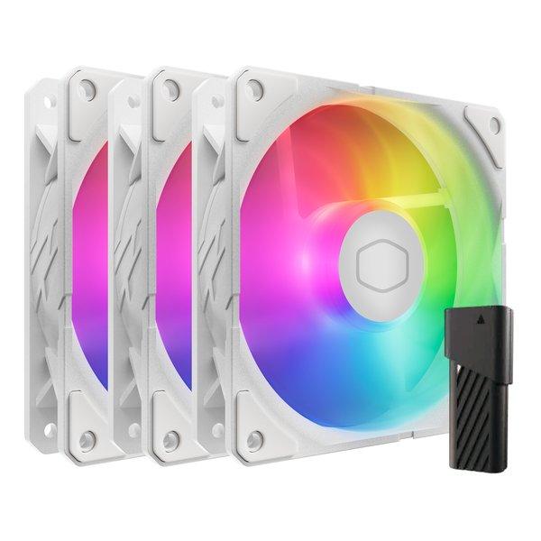 Cooler Master クーラーマスター SickleFlow Edge 120 ARGB Wh...