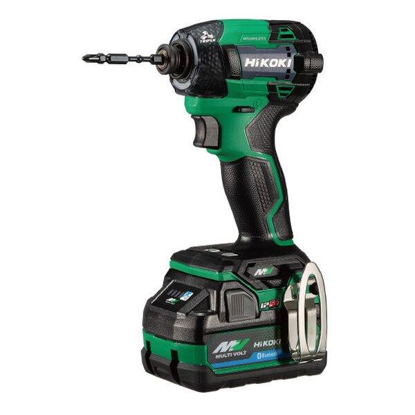 HiKOKI（ハイコーキ） コードレスインパクトドライバ 蓄電池2個/充電器/ケース/アグレッシブグ...