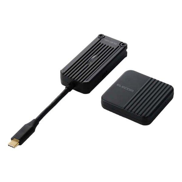 ELECOM エレコム ワイヤレスHDMI送受信機（1対1） DH-CW4K110BK(265848...