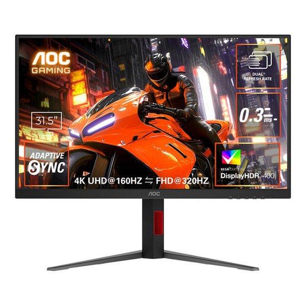 AOC エーオーシー 31.5インチ Dual Refresh ゲーミングモニター U32G4/11...