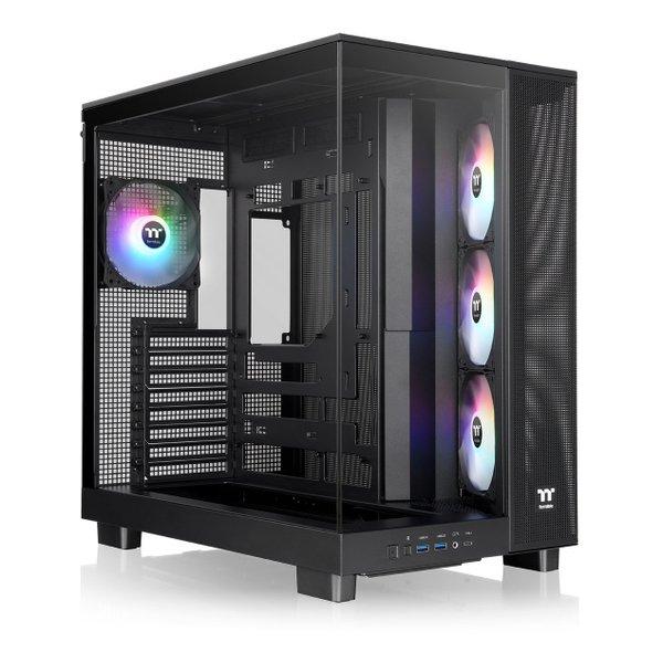 thermaltake サーマルテイク View 380 XL TG ARGB Black CA-1...