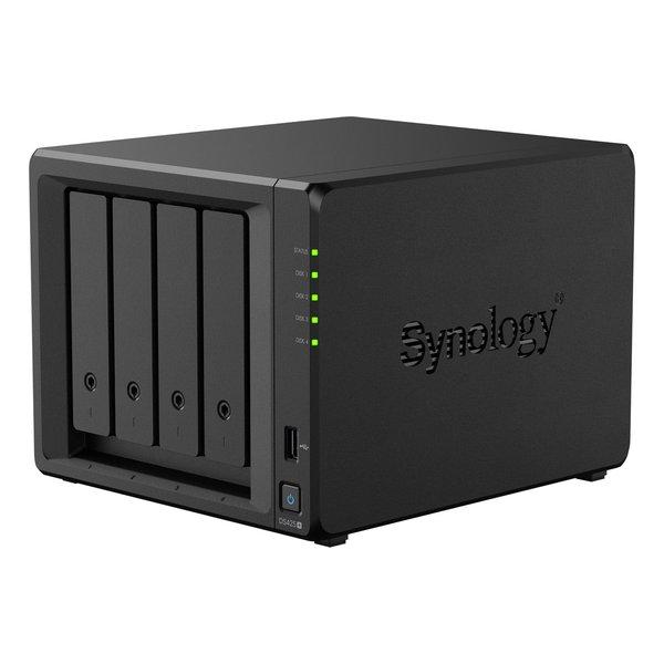 Synology シノロジー Intel Celeron J4125搭載4ベイNAS DS425+(...