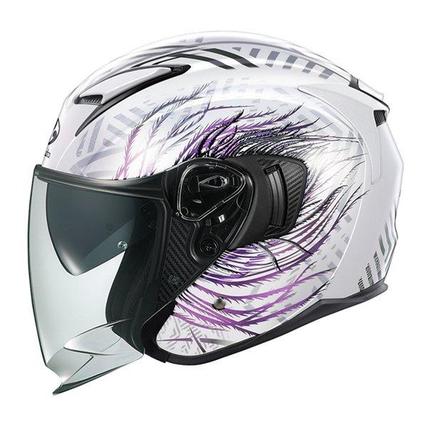 OGK オージーケー EXCEED-2 プルーム ホワイトパープル M EXCEED-2プルームWH...