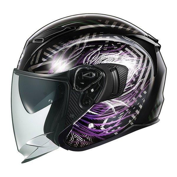 OGK オージーケー EXCEED-2 プルーム ブラックパープル L EXCEED-2プルームBK...