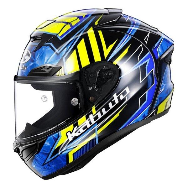 OGK オージーケー F-17 VELLIO ブルーイエロー L F-17ウ゛ェリオブルーイエローL...