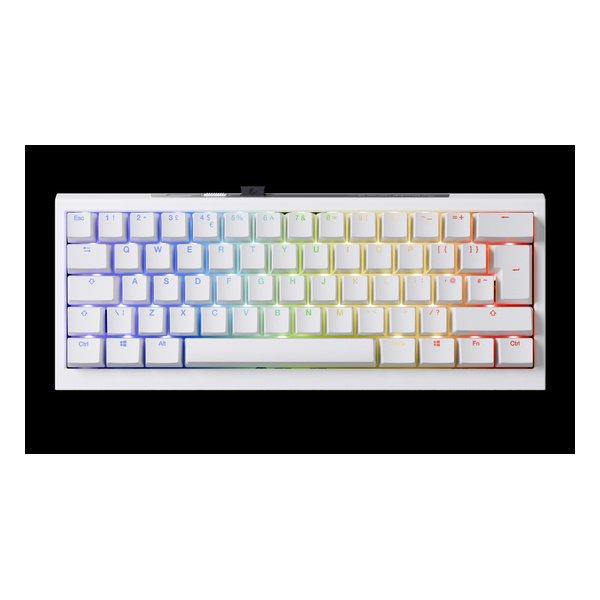 Ducky ダッキー One X Mini Wireless Pure White 60% Duck...