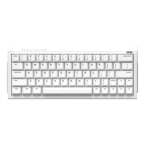 IQUNIX（アイキューニックス） EZ63 White RGB Magnetic Jade Gam...