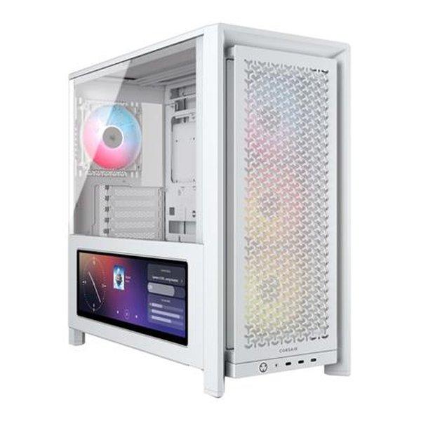 CORSAIR コルセア FRAME 4000D LCD RS ARGB Premium White...