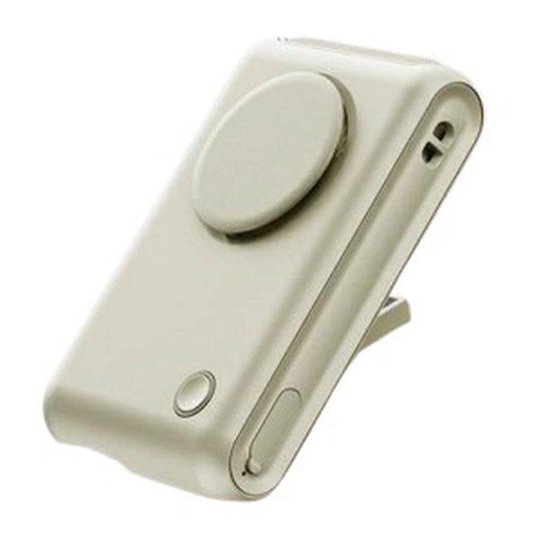 air-J エアージェイ 準固体電池 安心ハンディーファン サンドベージュ AHF-SS1-SB(2...