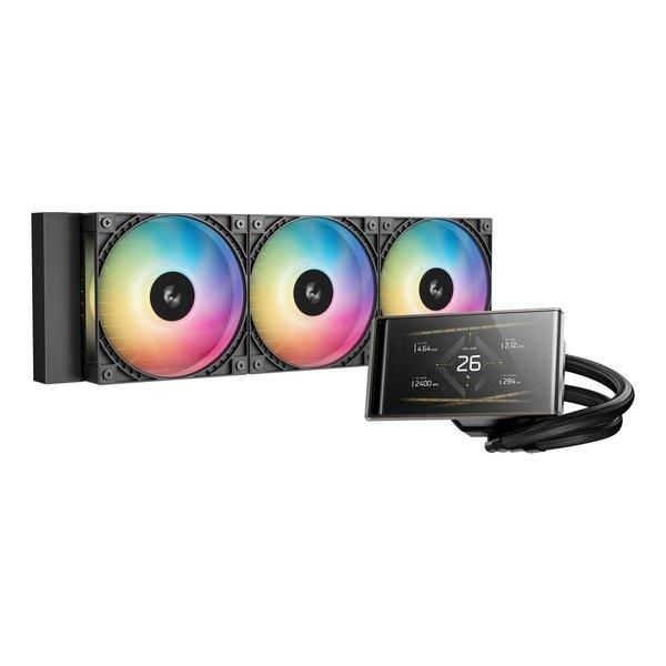 DEEPCOOL ディープクール LT360 VISION ARGB 水冷一体型CPUクーラー R-...