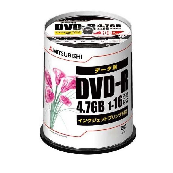 Verbatim バーベイタム DVD-R 4.7GB PCデータ用 16倍速対応 100枚スピンド...