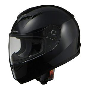 LEAD工業 リードコウギョウ バイクヘルメット フルフェイス STRAX ブラック Mサイズ 57-58cm未満 SF-12 SF12ブラックM(2458827)｜e-zoaPLUS