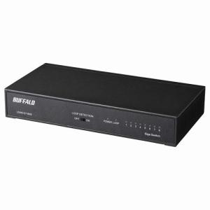 BUFFALO バッファロー LSW6-GT-8ポート ギガスイッチングハブ LSW6GT8NSBK(2473822)｜e-zoaplus