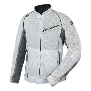 ROUGH&amp;ROAD ラフアンドロード バイク用 RR7341 ダイレクトエアメッシュジャケットFP プラチナシルバー BLLサイズ RR7341/P.SILVER/BLL(2567564)