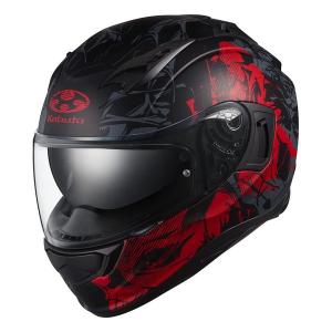 OGK KAMUI 3 TRUTH カムイ3 トゥルース フラットブラックレッド XS 