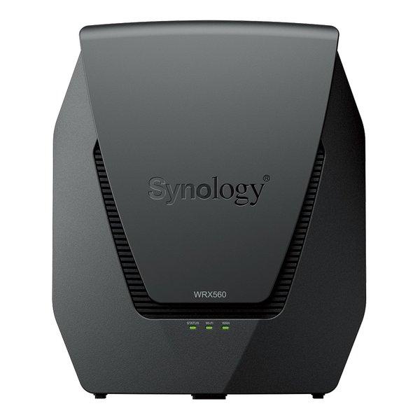 Synology シノロジー 多機能デュアルバンド Wi-Fi 6 ルーター WRX560 ブラック...