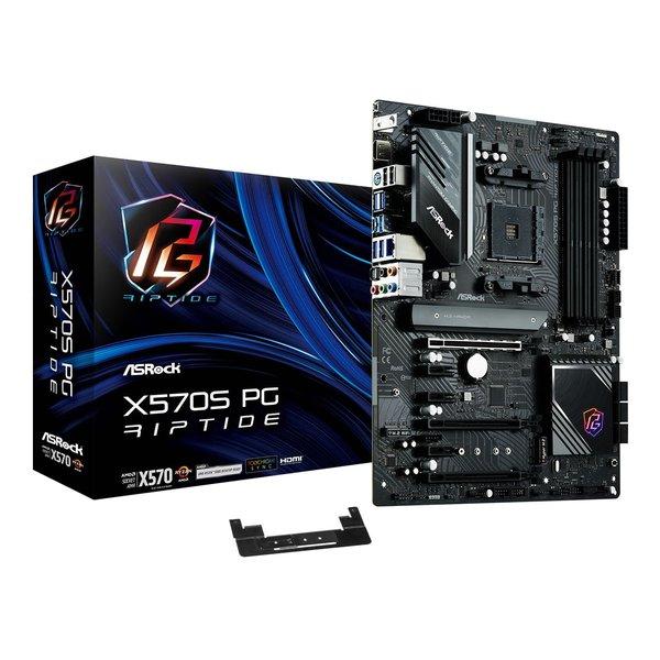 ASROCK アスロック AMD X570チップセット マザーボード リプタイド X570S PG ...