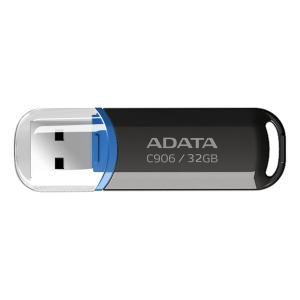 ADATA エイデータ ADATA UFD 32GB USB2.0 C906 ブラック USBフラッシュメモリ AC906-32G-RBK(2283922)｜e-zoaplus