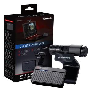 AVerMedia アバーメディア LiveStreamerDUO ゲーミングキャプチャーGC311とWEBカメラPW313のお得なセット BO311D(2588566)｜e-zoaplus