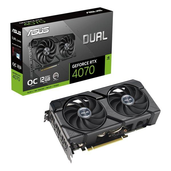 ASUS エイスース GF RTX4070 12GB グラフィックボード DUALRTX4070O1...