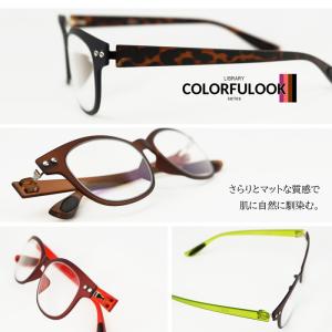 老眼鏡 かわいい おしゃれ レディース ブルー...の詳細画像2