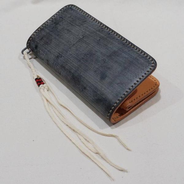 BD-CB185-BKxNT-CU6-カスタムモデル-ブライドルレザー仕様CB185-黒羽（CROW...