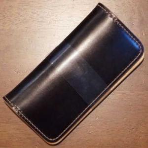 CS-ブラック-CSハーフウォレット-黒羽（CROW：クロウ)（ショート