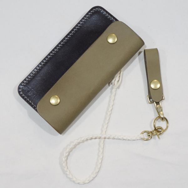 CB3-185-R-2ND-OLVxDB-25周年記念2ND別注財布大3-185ロープ付き-CB31...