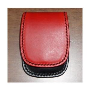 CC-2-2ND-RDxBK-2ND別注黒羽小銭入れ2(コインケース2)-CC22ND-黒羽（CRO...