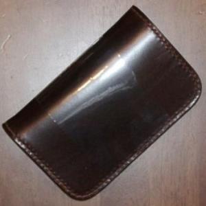 CS-ブラック-CSハーフウォレット-黒羽（CROW：クロウ)（ショート