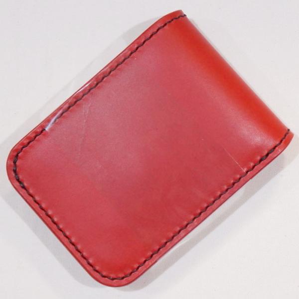 CS-2ND-RDxBK-2ND別注CSハーフウォレット-CS2NDRD-黒羽（CROW：クロウ)-...