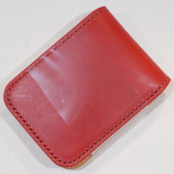 CS-2ND-RDxNT-2ND別注CSハーフウォレット-CS2NDRD-黒羽（CROW：クロウ)-...