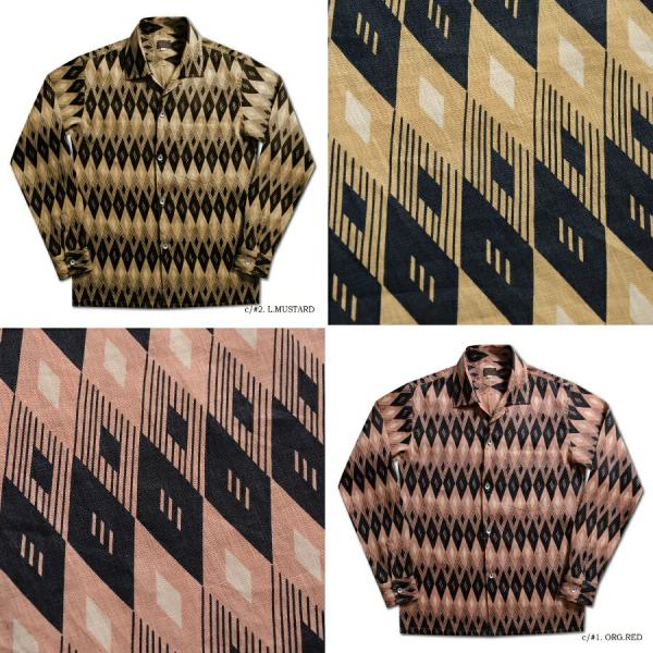 AL-19L 50s ARGYLE DELUXEWARE デラックスウエアシャツ長袖