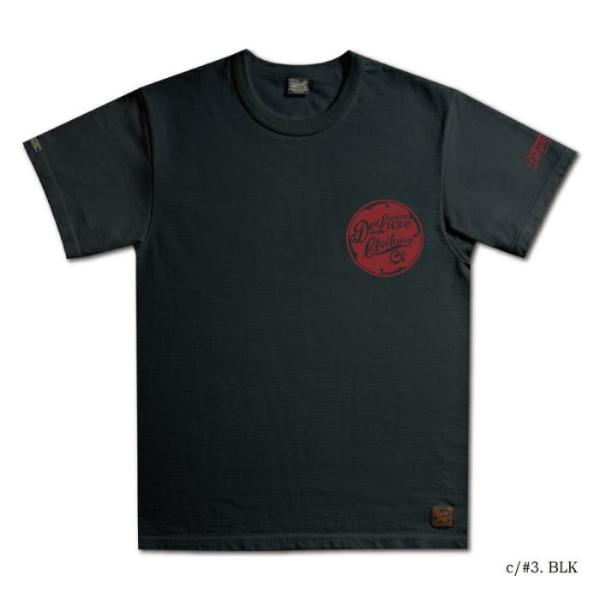 BRGX-01B-BK(BKxRD)-ブランドロゴTシャツ01B-BRGX01B-DELUXEWAR...