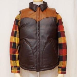 DELUXEWARE デラックスウエア ベスト オールホースハイドレザー 馬革