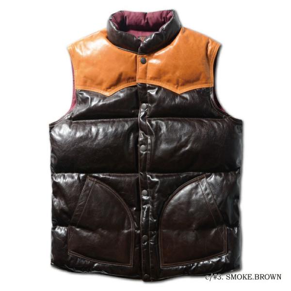 D-24 BR HORSE DOWN VEST D24 DELUXEWARE デラックスウエアベスト...