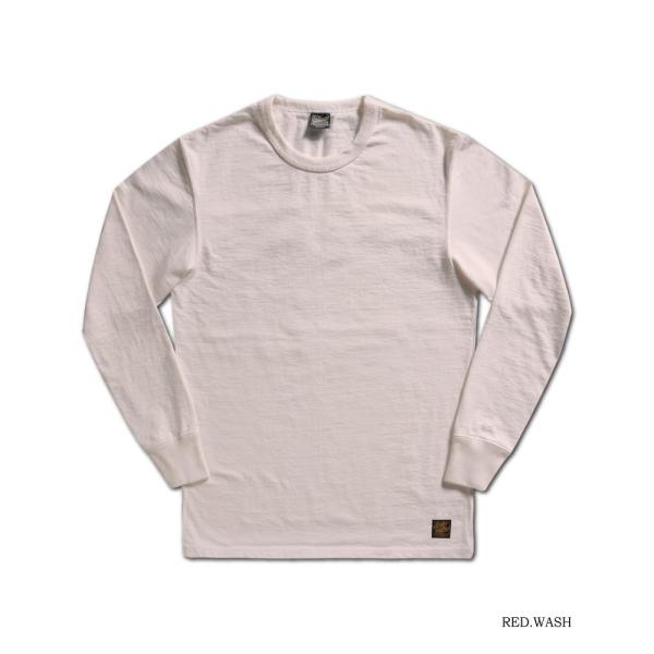 DXTL-00 RD.WASH 無地長袖Tシャツ DXTL00 DELUXEWARE デラックスウエ...
