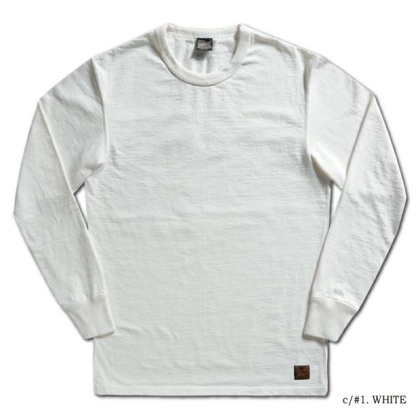 DXTL-00 WH 無地長袖Tシャツ DXTL00 DELUXEWARE デラックスウエア長袖Tシ...