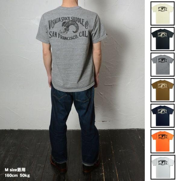 DXTS-2601 SADDLE DXTS2601 DELUXEWARE デラックスウエアＴシャツ