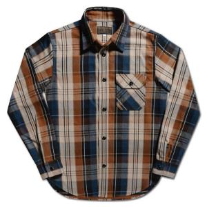 DELUXEWARE（デラックスウエア） MV-01-G.NV-COLOR FLANNEL-MV01