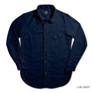 DALLES & CO ダリーズ＆コー 長袖 シャツ ウールメルトン デラックスウェア DELUXEWARE 30s C.P.O.W シーピーオーダブリュー DALLES & CO ダリーズ＆コー 長袖 シャツ ウールメルトン デラックス