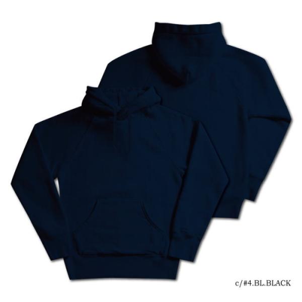 LPL-00-BLBK-フーデッドパーカー-LPL00-DELUXEWARE-デラックスウエアスウェ...